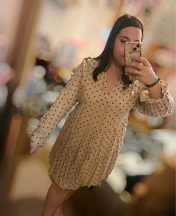 Robe évasée à pois Primark