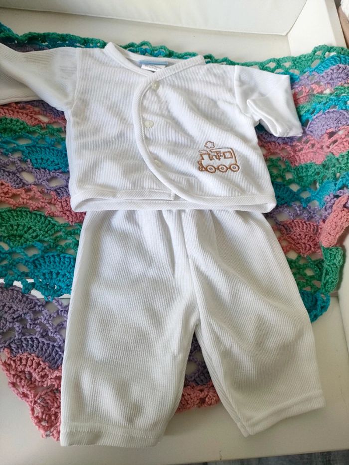 Lot 5 ensembles garçon, 0-3 mois - photo numéro 2