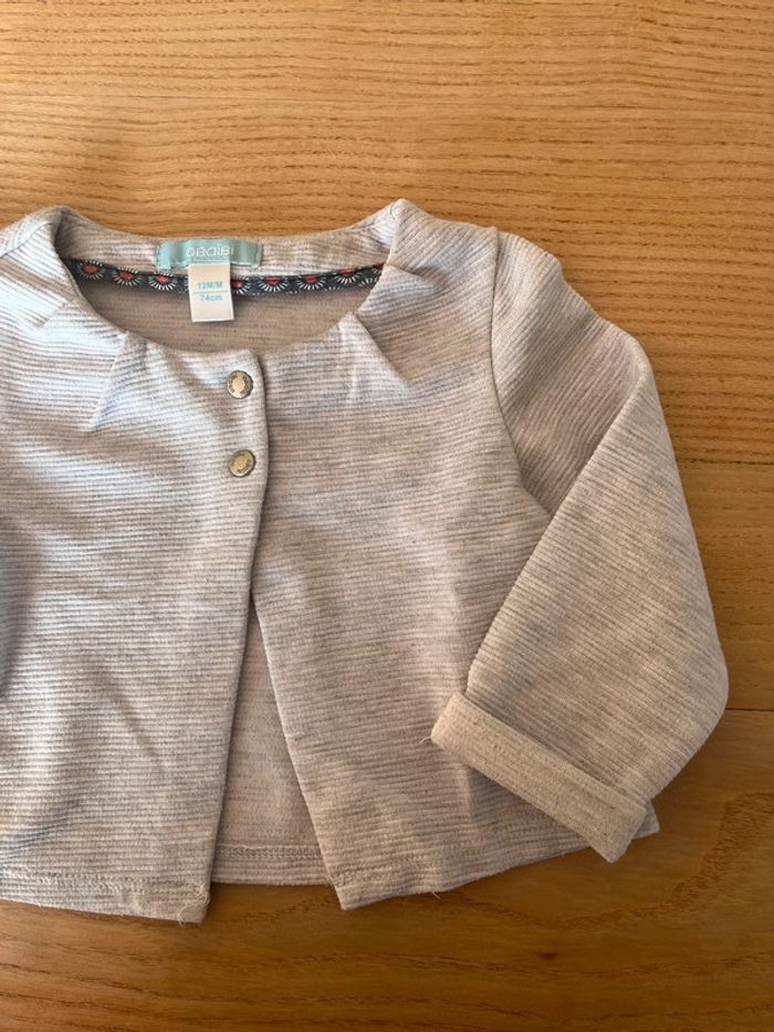 Gilet gris - photo numéro 3