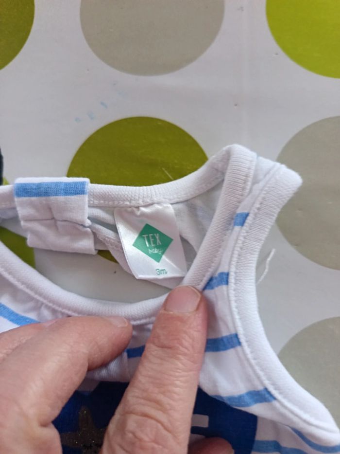 Lot robes 3 mois Influx Tex - photo numéro 5