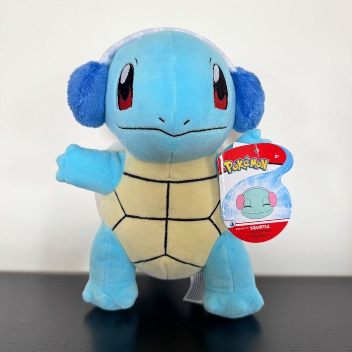 Carapuce Noël Peluche Pokémon Holiday Seasonal Jazwares 20cm Squirtle