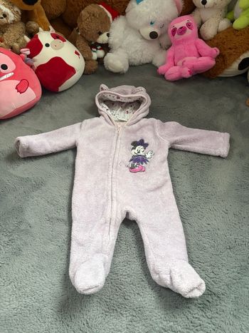 🧸 Combinaison bébé toute douce – Minnie 🧸