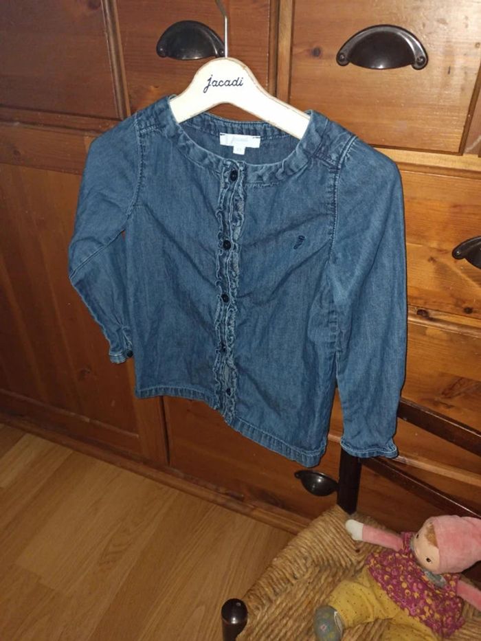 Jacadi chemise fille 4 ans - photo numéro 2