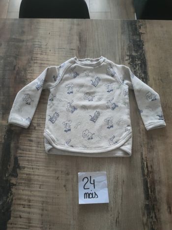 Pull manches longues bébé garçon 24 mois Kiabi