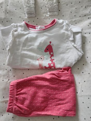 Pyjama bébé en coton 3 mois