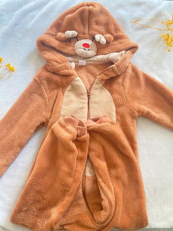 Combinaison pyjama à capuche