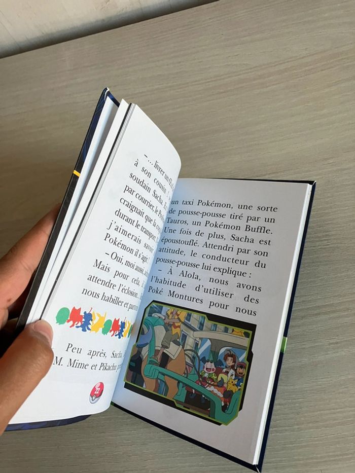Livre jeunesse "Pokémon Soleil et Lune – Bibliothèque Verte – Hachette Jeunesse – 6-8 ans - photo numéro 5