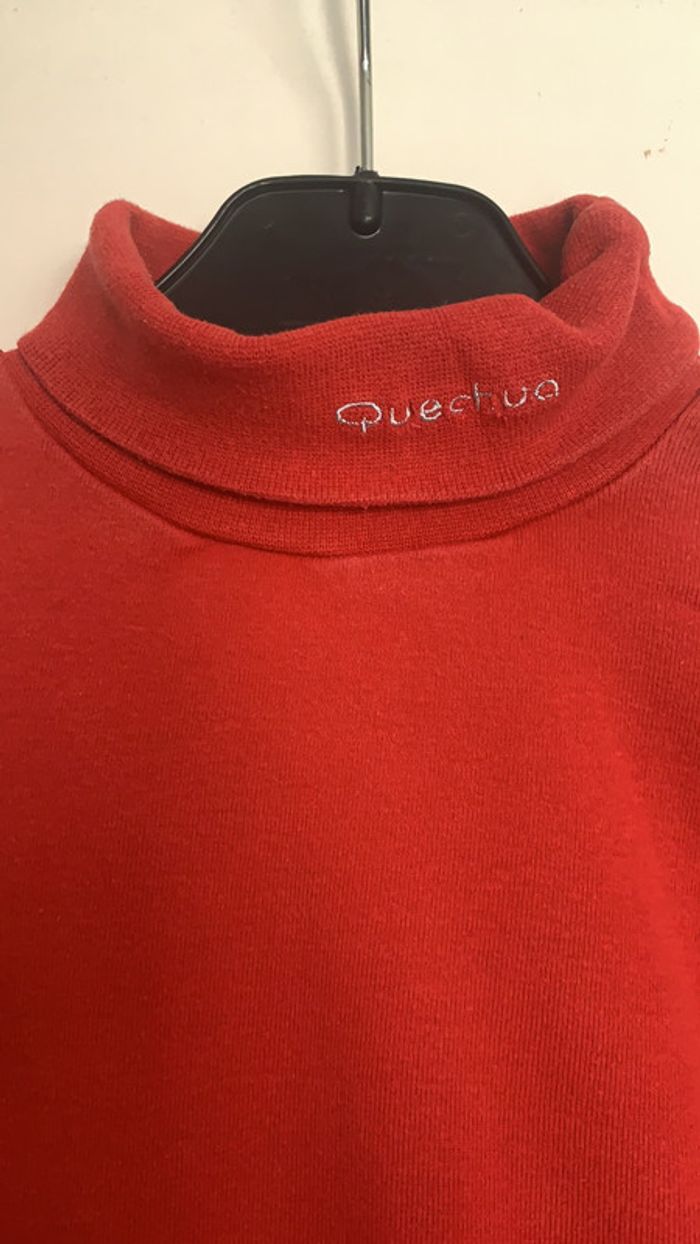 Teeshirt manches longues col roulé 8 ans - photo numéro 2