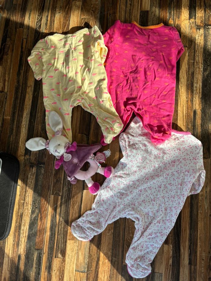 Lot pyjamas légers naissance fille - photo numéro 5