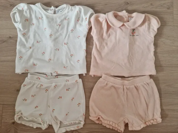 Pyjamas shorts fille Verbaudet – taille 36 mois - photo numéro 2