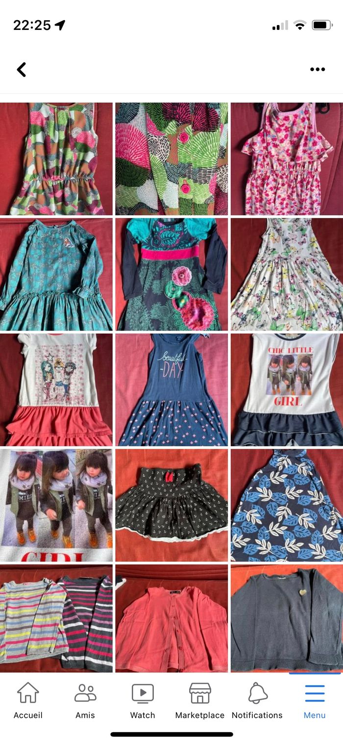 Vêtements 5 ans fille