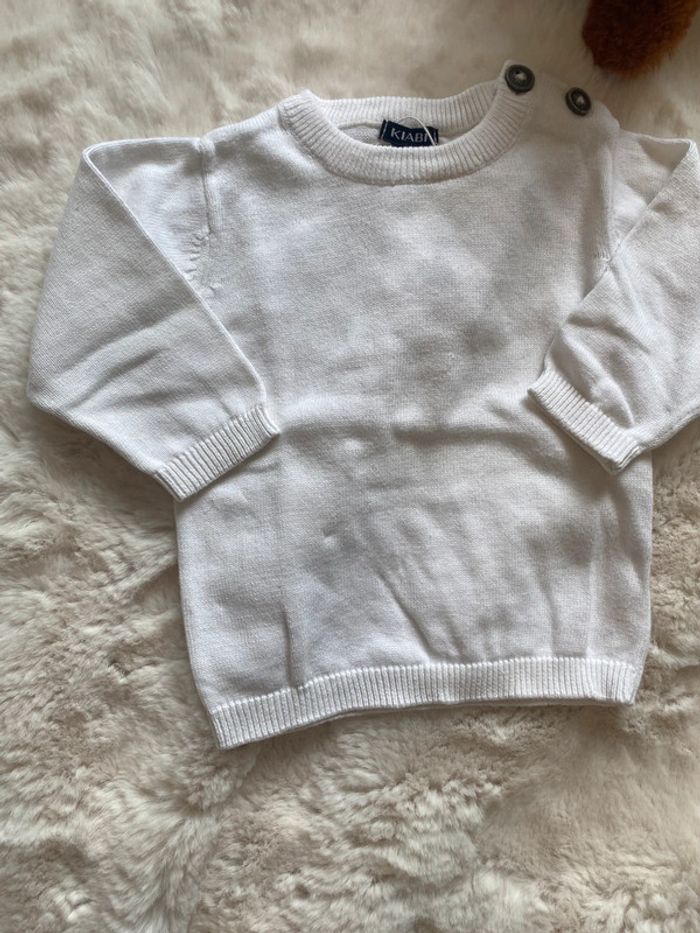 Pull blanc - photo numéro 4