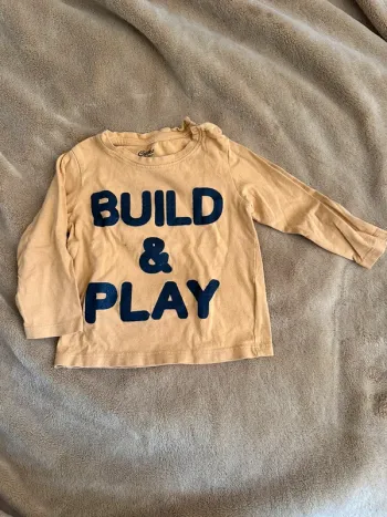 Teeshirt build and play 18 mois