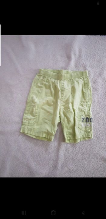 Différents short pour garçon