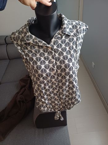 Chemise sans manches