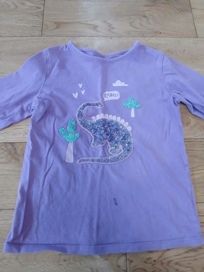 T shirt manche longues fille 6 ans