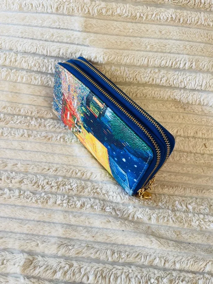 Porte monnaie motif peinture von gogh - photo numéro 2