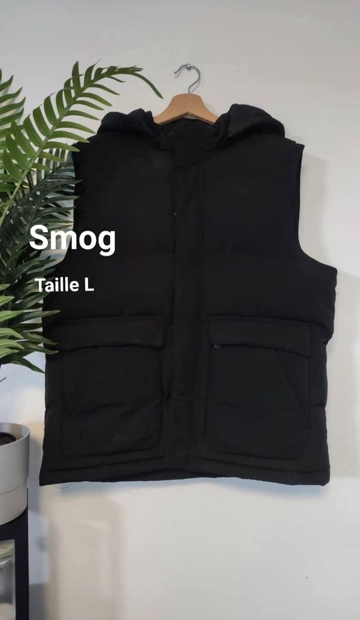 Grosse doudoune à capuche matelassée Smog - photo numéro 2