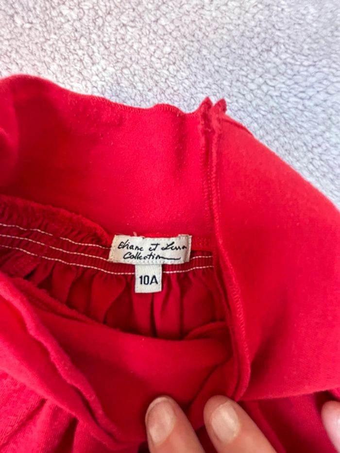 Pull fille rouge - photo numéro 7