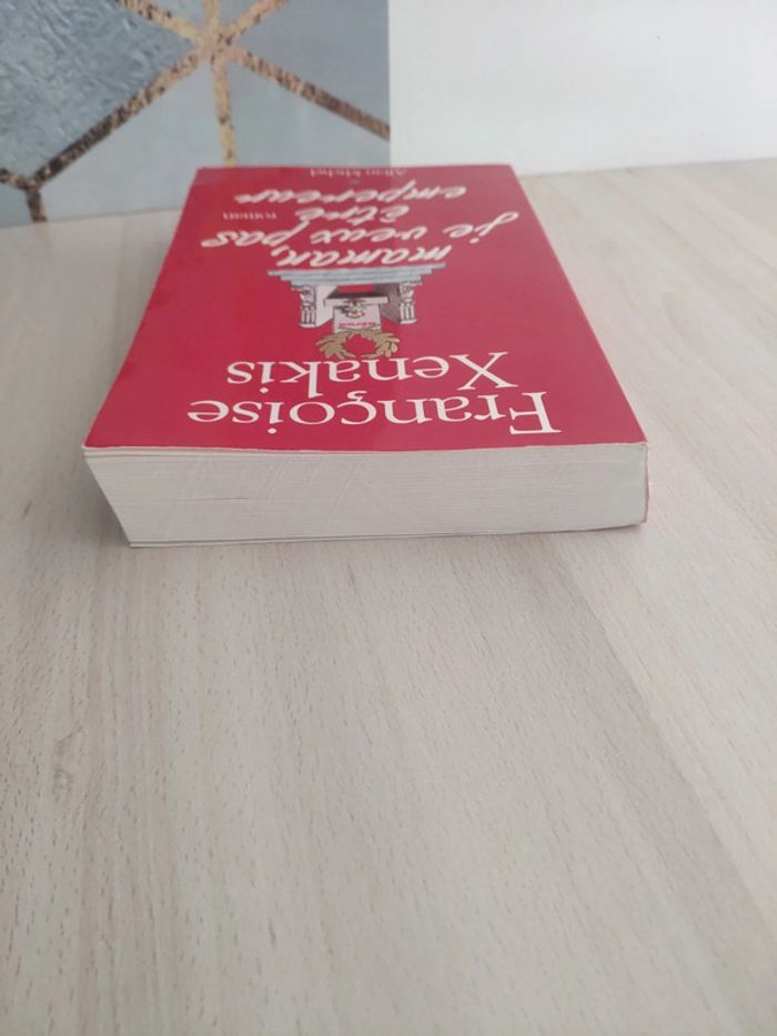 Livre grand format maman je ne veux pas être empereur Xenakis - photo numéro 4