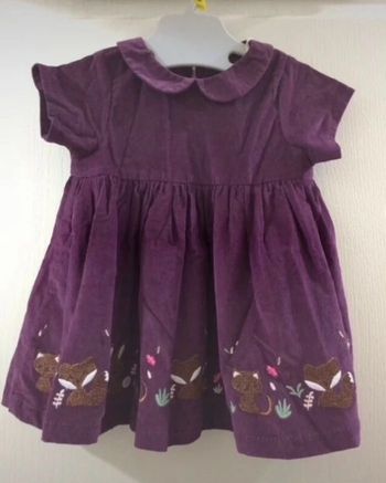 Robe, velours, 6 mois, Du Pareil au Même