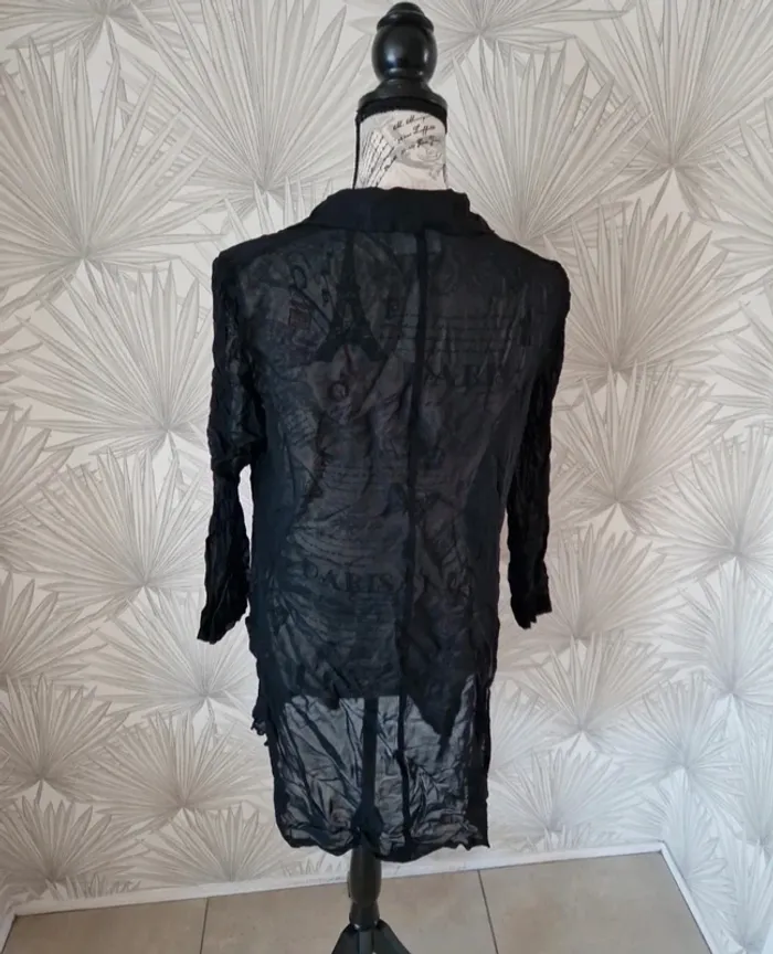 Jolie chemise longue transparente C&A taille 44 - photo numéro 2