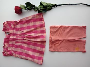 Joli ensemble orangé