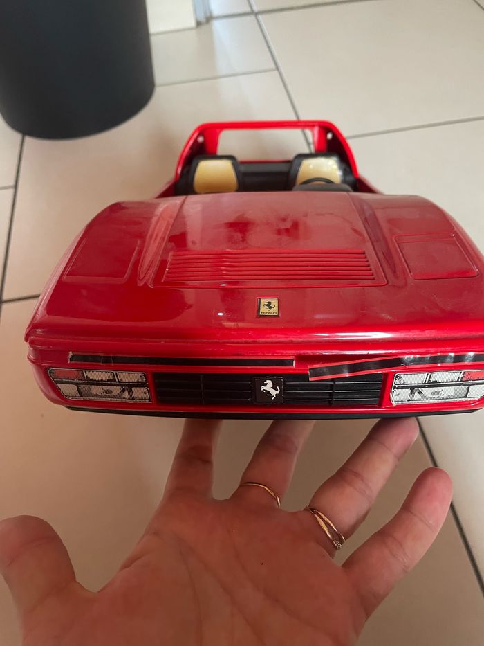 Voiture ferrari barbie vintage mattel 1986 - photo numéro 3