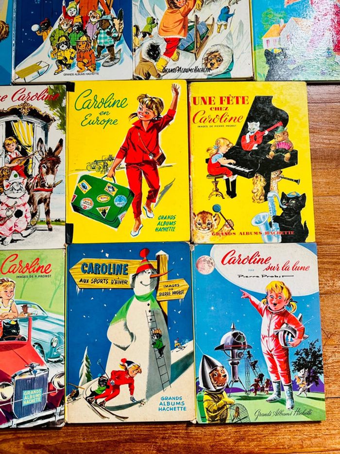 Lot exceptionnel intégrale 14 éditions originales Caroline livres bd Grands albums Hachette - photo numéro 2
