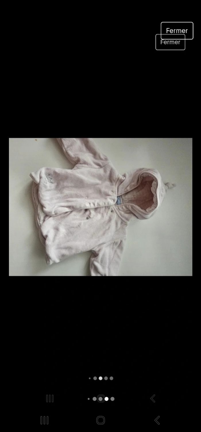 Lot manteau combi fille - photo numéro 6