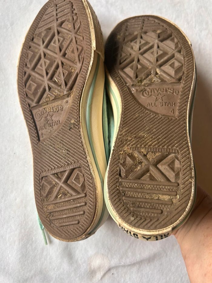 Converse turquoise 36,5 - photo numéro 4