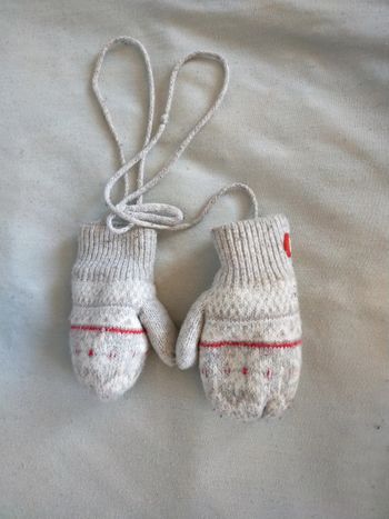Moufles fourrées bébé