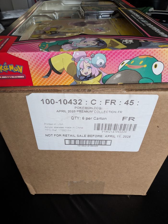 Pokémon case de 6 coffrets Ampibidou ex de mashynn - photo numéro 2