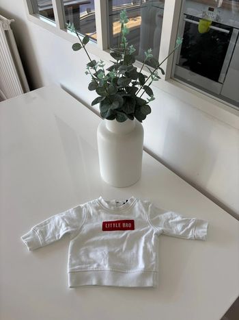 Pull blanc Kiabi 3 mois