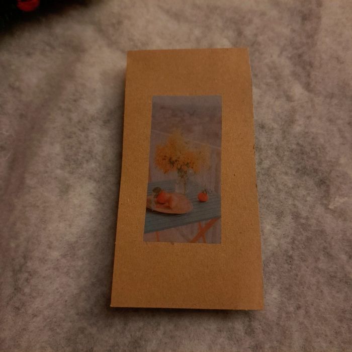 Boucles d'oreilles pendante en résine fleur - photo numéro 9