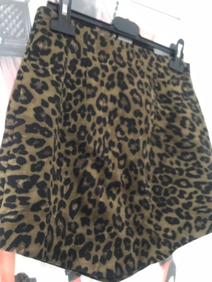 Mini jupe Zara léopard XS - photo numéro 6