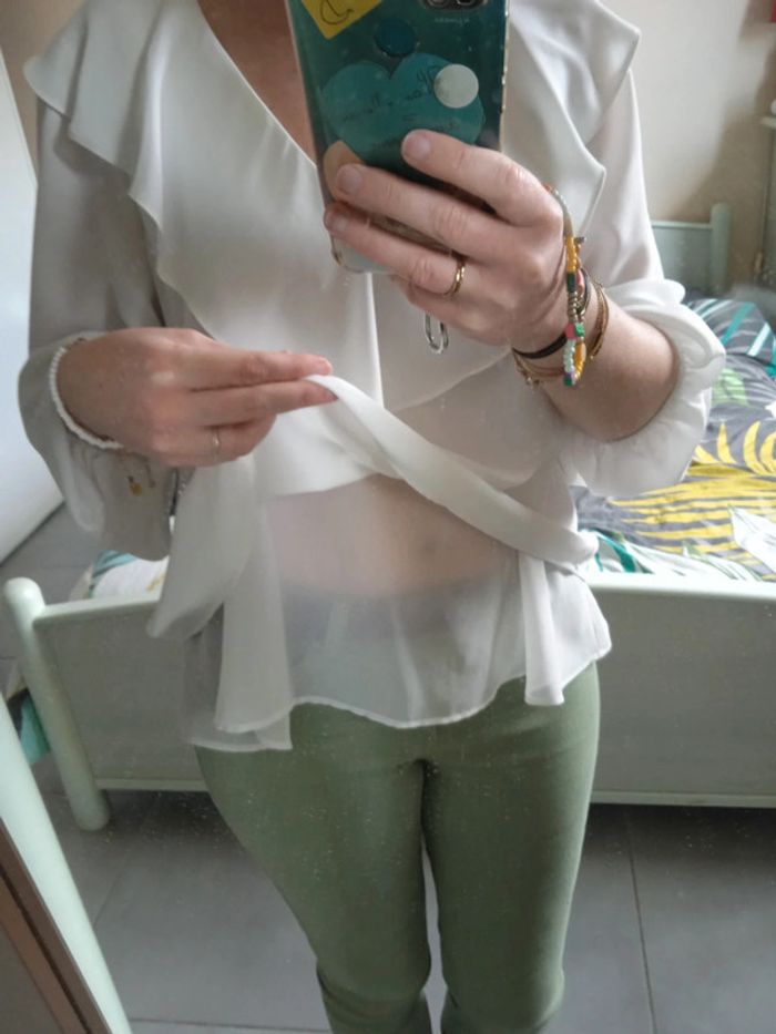 Blouse fluide Zara s 36 - photo numéro 5