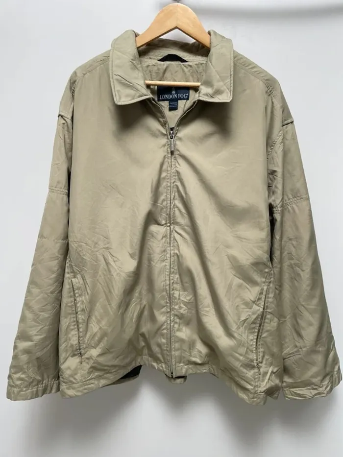 London Fog Beige Jacket Mens XXL