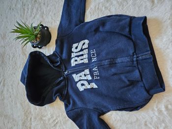 🌟Sweat zip à capuche zippé - Taille 4 ans