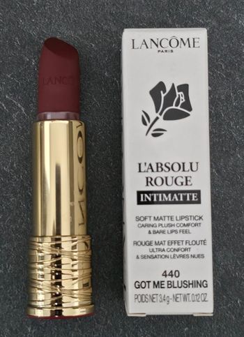 Lancome Intimatte Absolu Rouge à lèvres 440 Got me Blushing