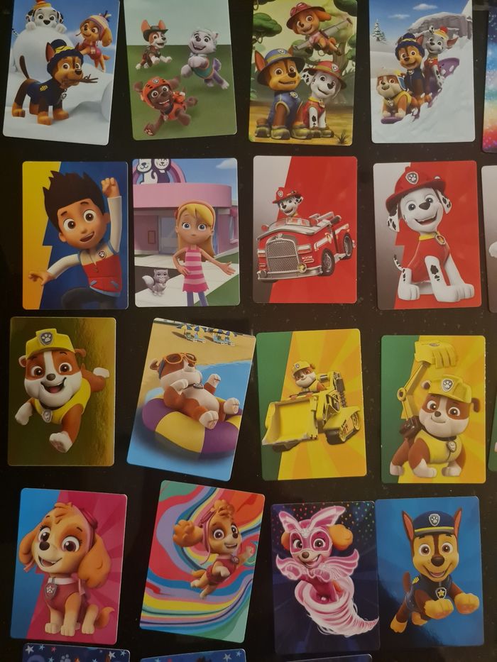 Lot de 55 cartes Pat patrouille - Collection Panini - Neuves - photo numéro 4