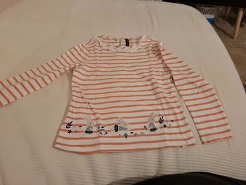 T shirt manches longues 7ans Sergent major