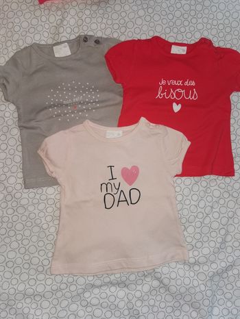 Lot 3 tshirts
