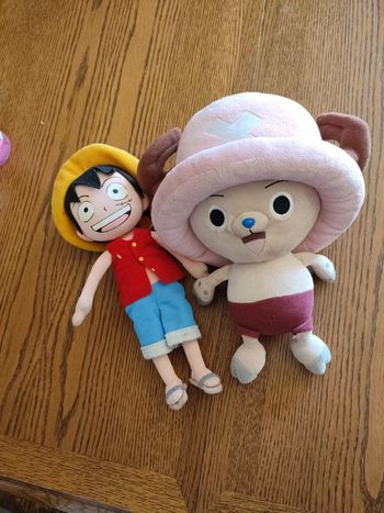 Lot peluche one piece