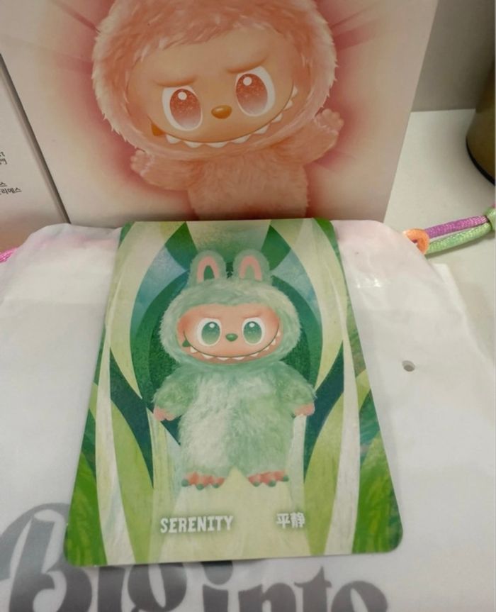 Big into Energy Serenity labubu popmart - photo numéro 3