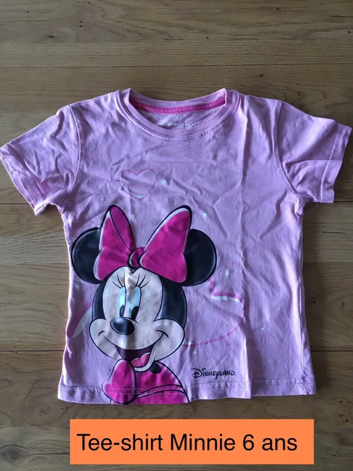 Tee shirt Minnie 6 ans