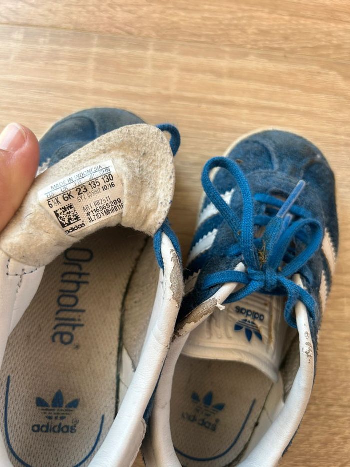 Adidas gazelle bleue - photo numéro 4