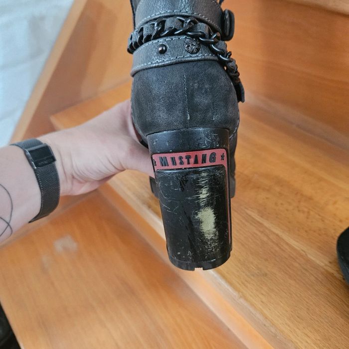 Bottines a talons mustang - photo numéro 5