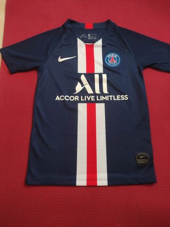 Maillot de foot PSG, Nike Authentique Officiel taille enfant 8/10 ans, Neuf