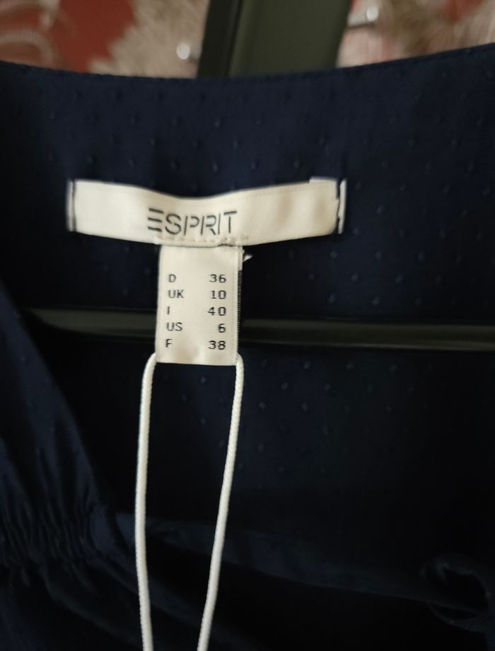 Blouse tissu plumetis Esprit - photo numéro 6